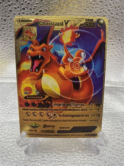 charizard v gold card lv 92 price